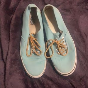 Baby blue vans